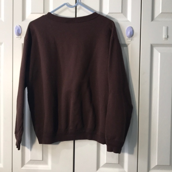 Casual brown hoodie - Picture 2 of 2